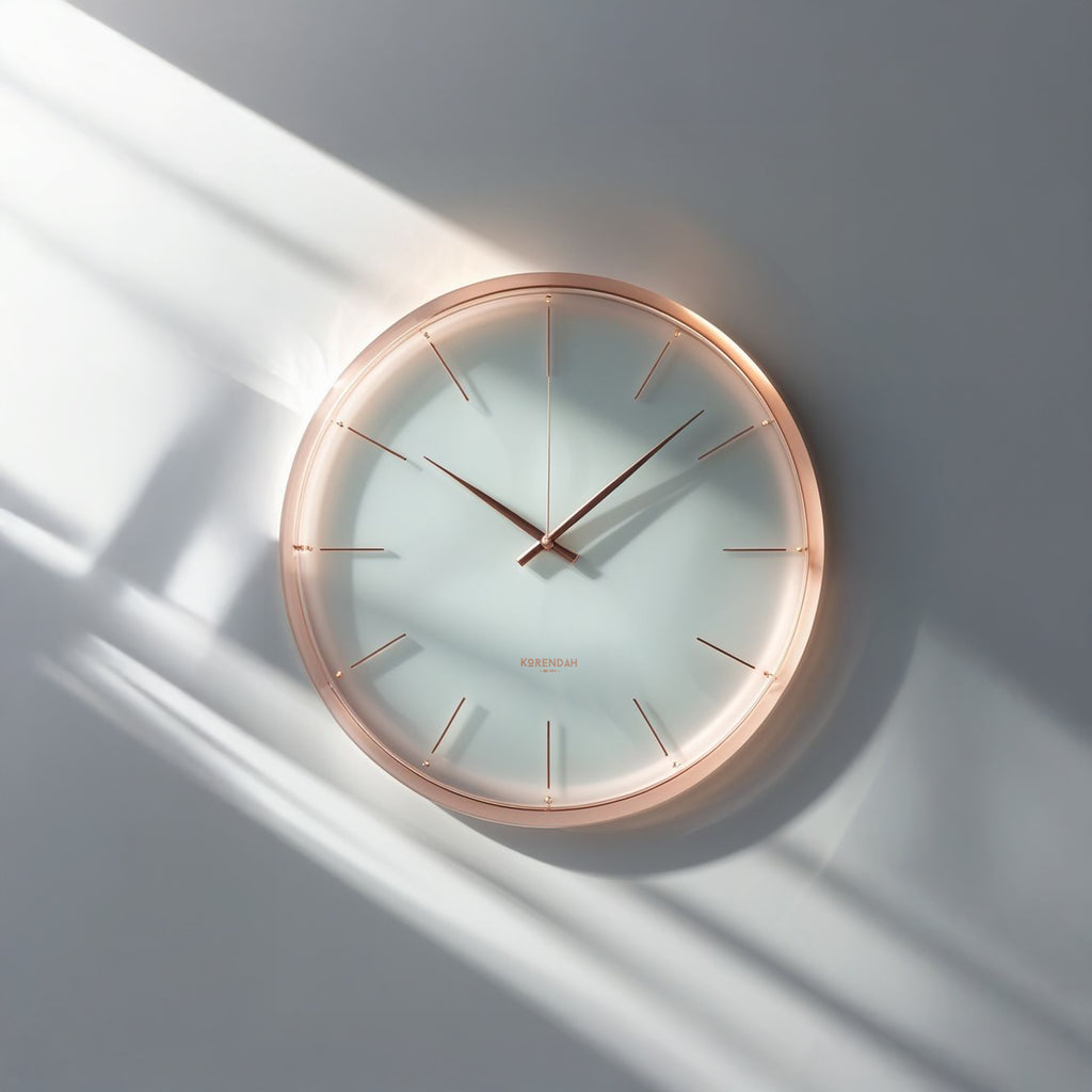 Korendah – Frosted Rose Edition - Buzlu Cam Rose Gold Saat