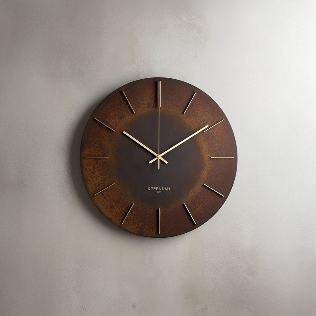 Korendah – Rusted Gold Edition - Paslı Efekt Saat - 001