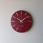 Korendah – Bordeaux Linear Edition Saat - Bordo - 002