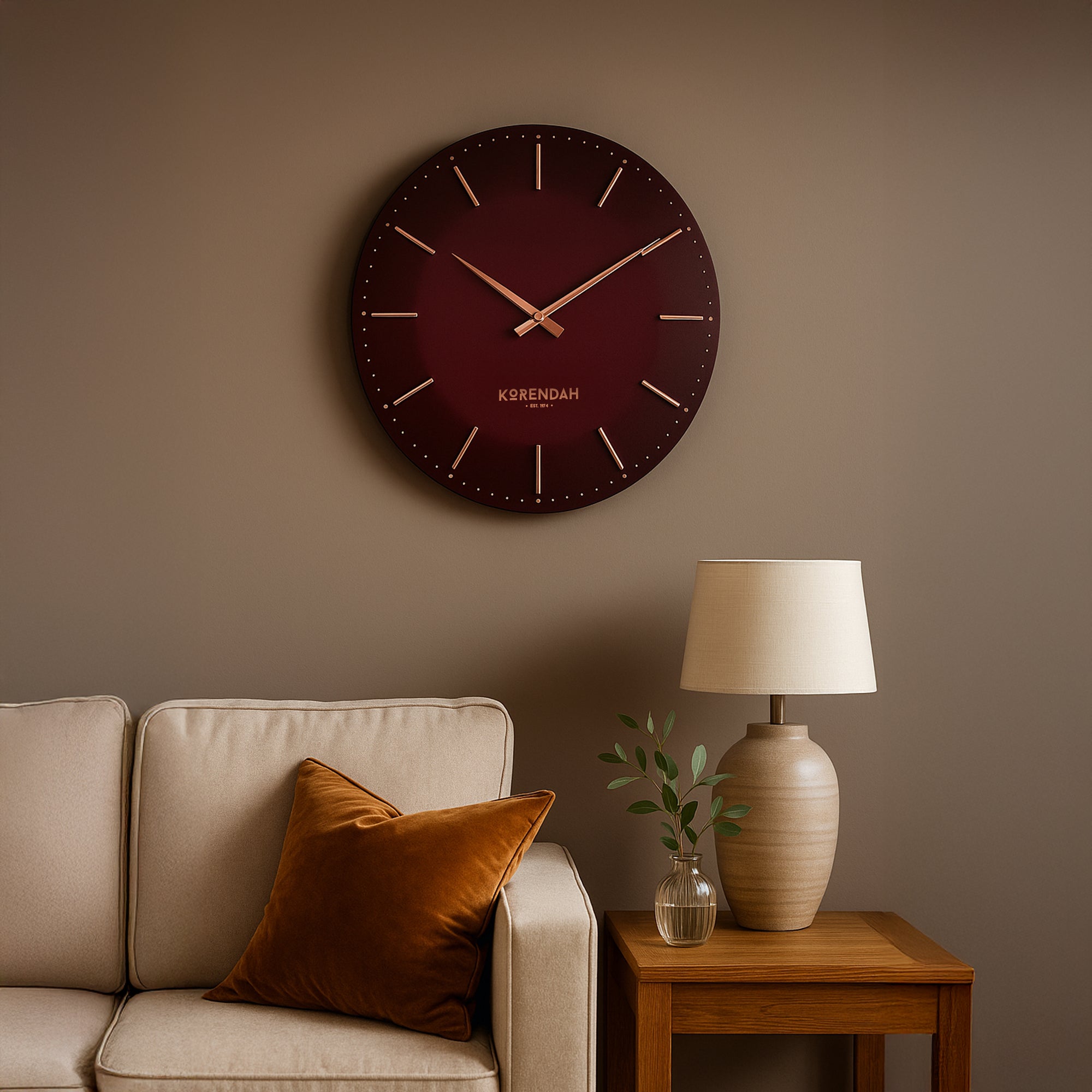 Korendah Bordeaux Edition Saat - Bordo - 001