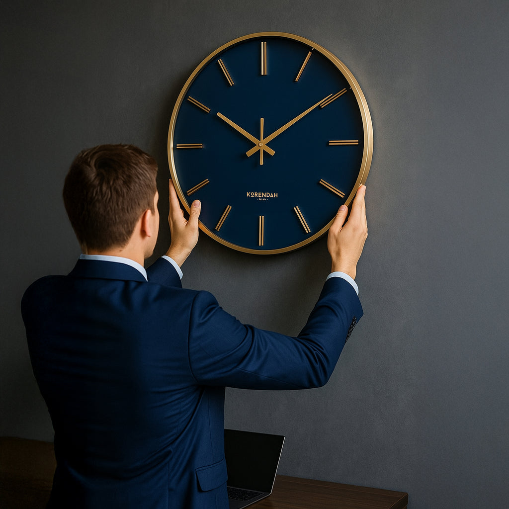 Korendah – Midnight Gold Frame Edition - Lacivert Saat 003