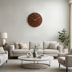 Brown Leather Gold Edition - Kahverengi Deri Dokulu Saat - 0122