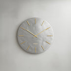 Grey Leather Gold Edition - Gümüş Deri Saat - 0113