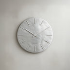 Grey Leather Silver Edition - Gümüş Deri Saat - 0114