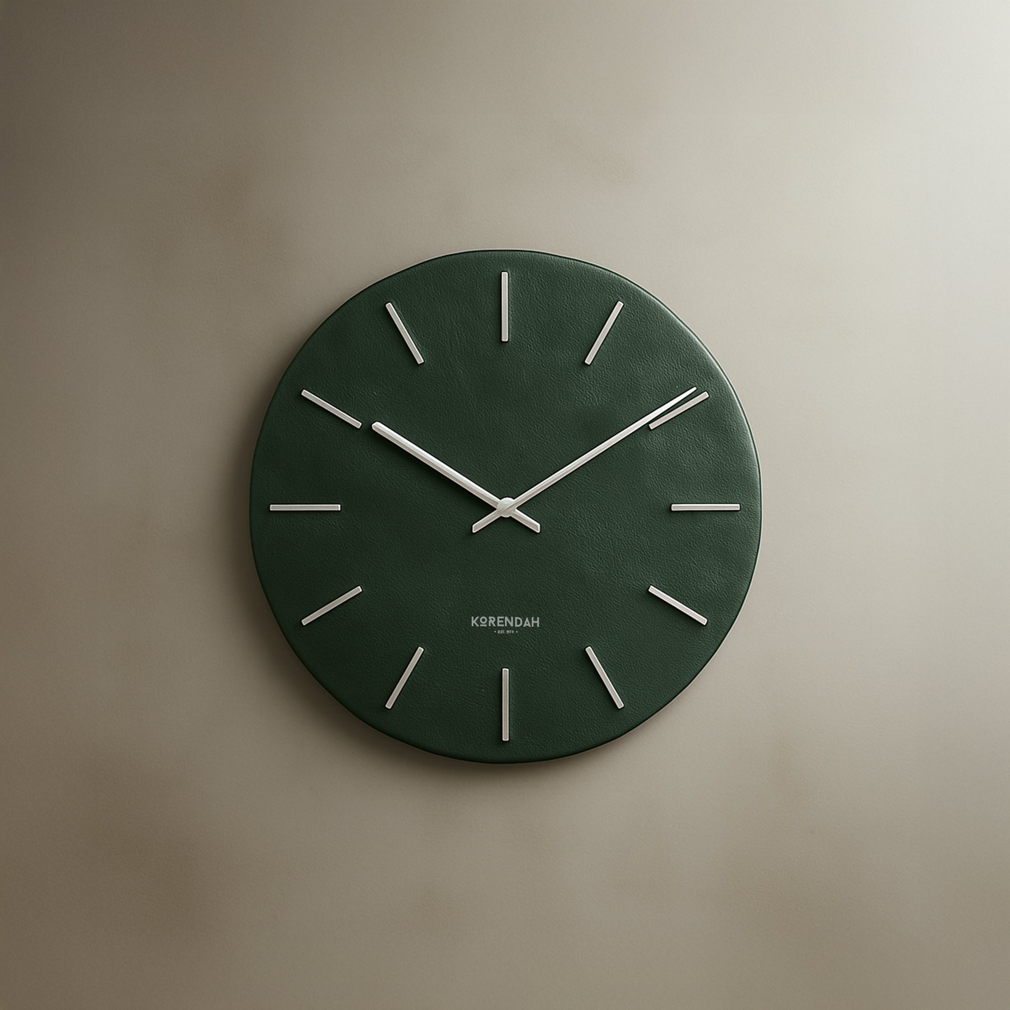 Khaki Leather Silver Edition - Haki Saat - 0115